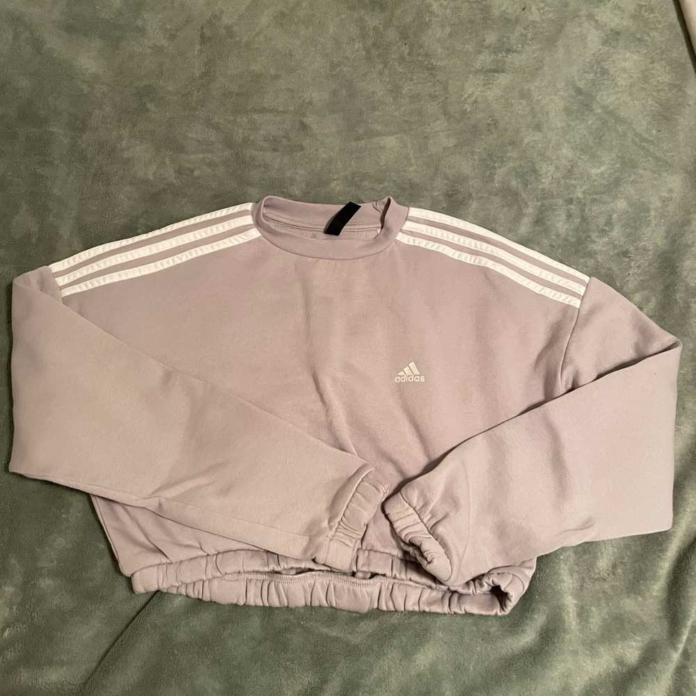 Adidas crop sweater